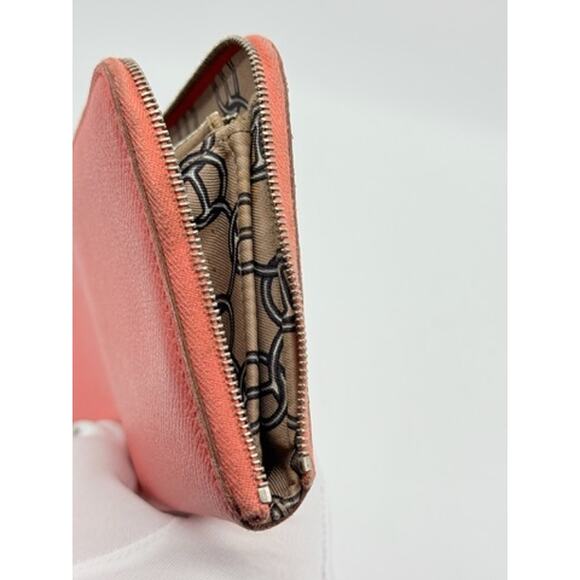 Hermes Azap Long Silk'in Flamingo Leather Wallet Pink*BEAUTIFUL CONDITION - Picture 13 of 16